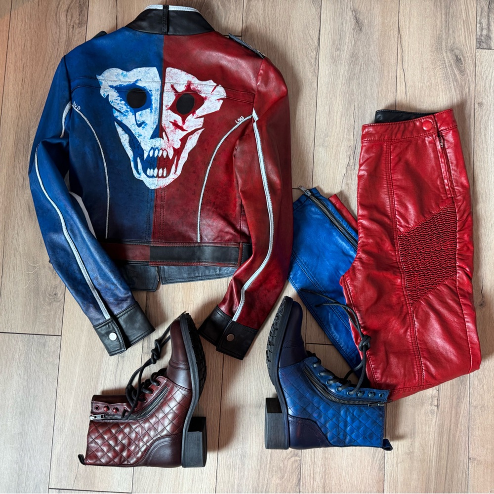 Harley Quinn SSKTJL Cosplay Set
